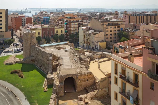 Ruinas Del Circo Romano Tarragona Cataluña España —  Fotos de Stock