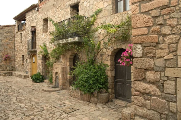 Siurana Góralskiej Wsi Gminy Montsant Cornudella Comarce Priorat Tarragona Katalonia — Zdjęcie stockowe