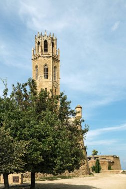 La Seu Vella (eski Cathedral) Lleida (Lerida) şehir Katalonya, İspanya