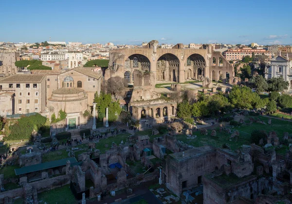 Ruines Forum Romain Rome Italie — Photo