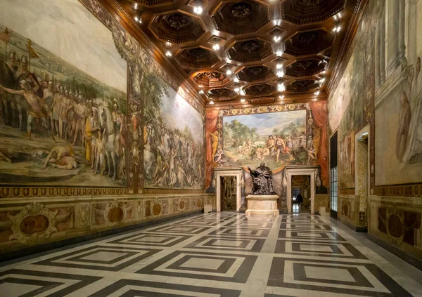 Roma Italia Enero 2020 Pinturas Medievales Exhibición Los Museos Capitolinos —  Fotos de Stock