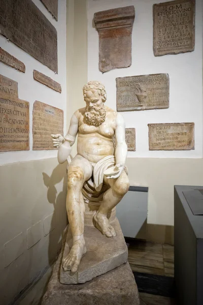 Roma Italia Gennaio 2020 Antiche Statue Mostra Dei Musei Capitolini — Foto Stock