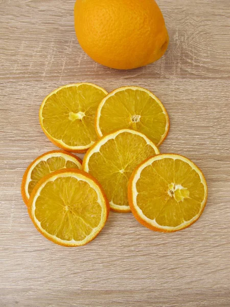 Dried Sweet Orange Slices — Stock Photo, Image