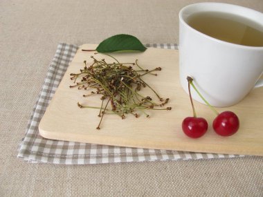 Kiraz sapları çaydan