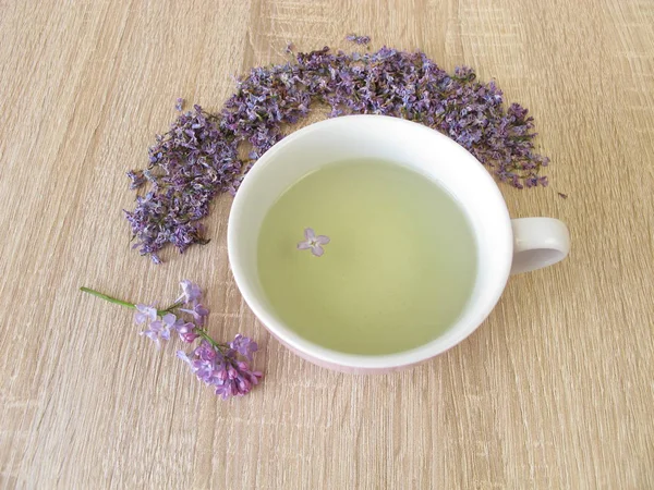 Lilac Flowers Tea Lilac Flowers — Stock Photo, Image