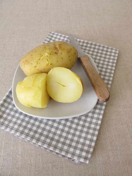 Картофель Картофельной Шкуре — стоковое фото