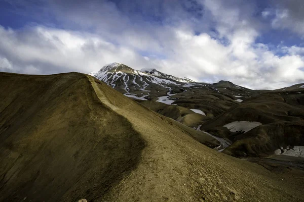 Kerlingarfjoll yürüyüş yolu — Stok fotoğraf