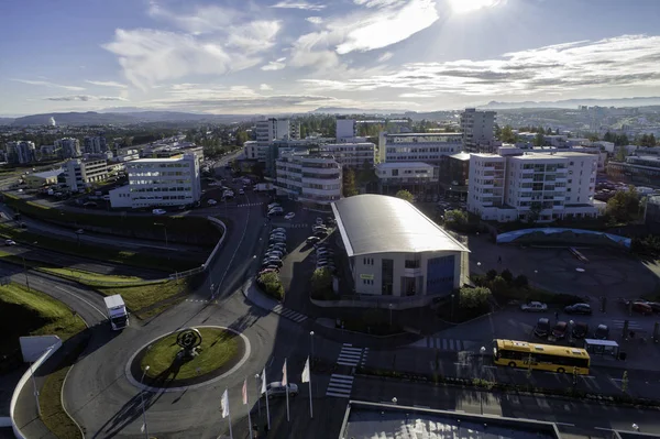 Vista aerea di Kopavogur — Foto Stock