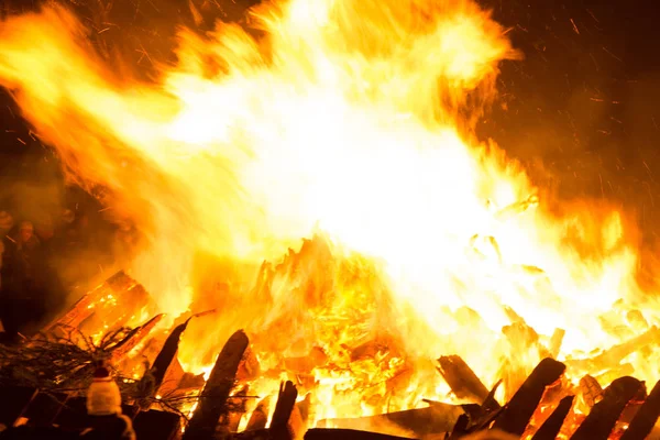 Brennendes Inferno — Stockfoto