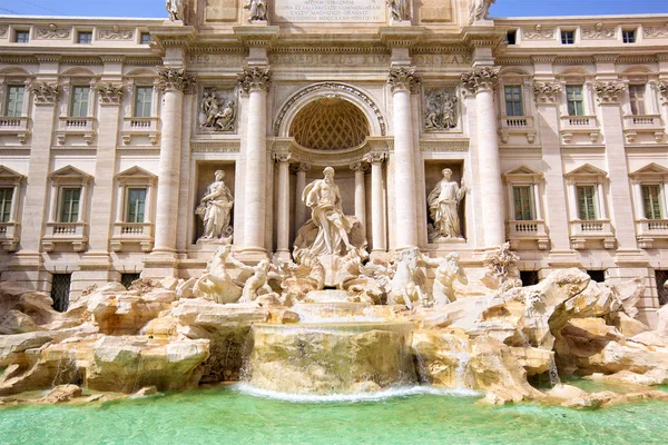 Фонтан Треві Fontana Trevi Римі Італія — стокове фото