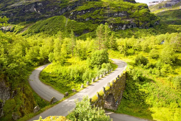 Route Panoramique Norvégienne Geiranger Trollstigen Tronçon Routier Nommé Knuten Norvège — Photo