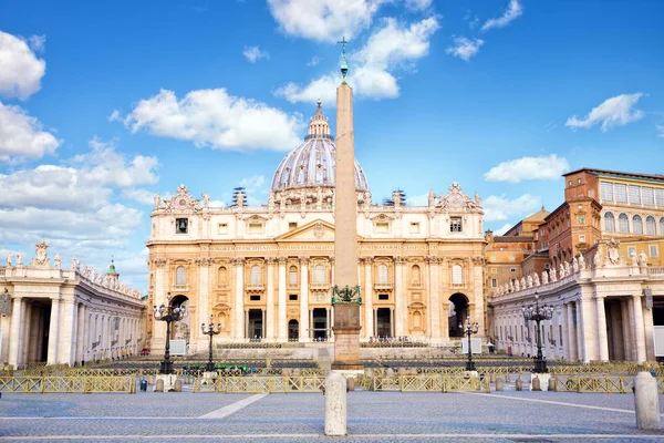 Basilica San Pietro Piazza Della Città Del Vaticano Roma — Foto Stock