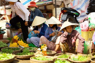 Vietnamca Pazar satıcıları