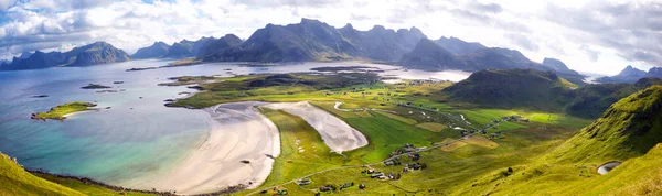 Lofoten-szigetek panoráma — Stock Fotó