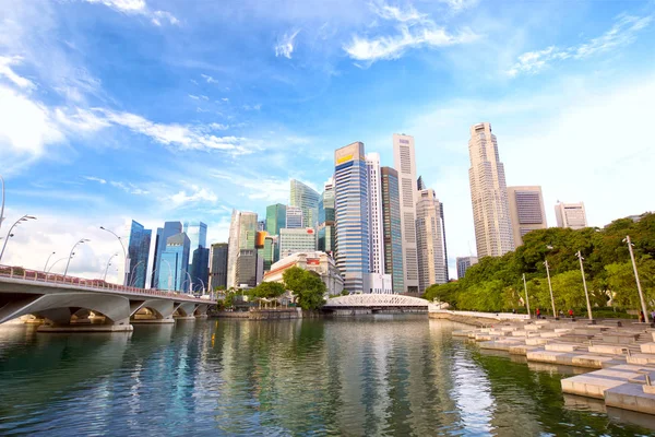 Centro da cidade de Singapura — Fotografia de Stock