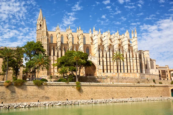 Cathedral in Palma de Mallorca Royalty Free Stock Images