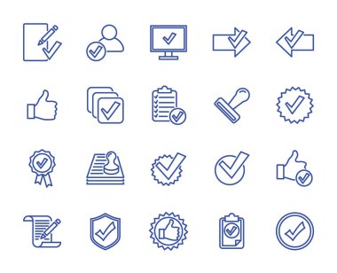 simgeler vektör satırları