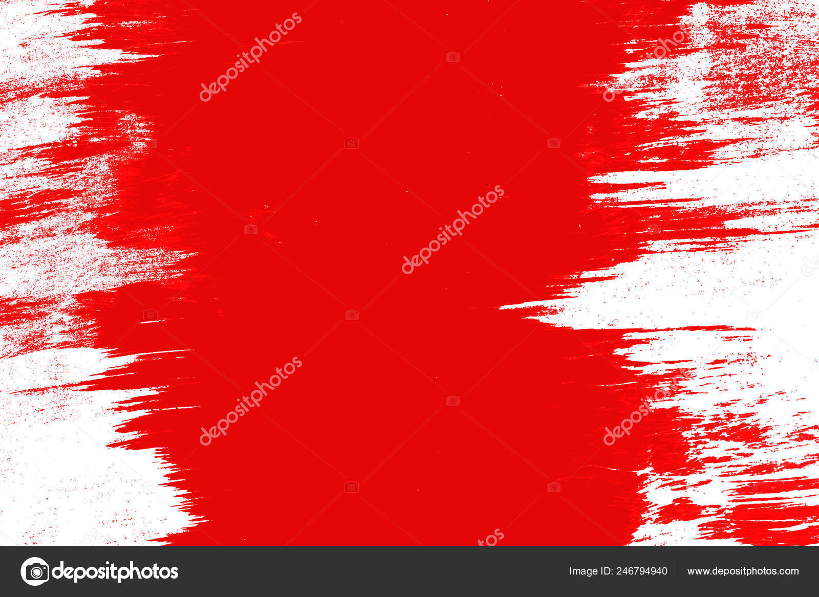 Smeared White Paint Red Backgroun — Stock Photo © melektaus 246794940