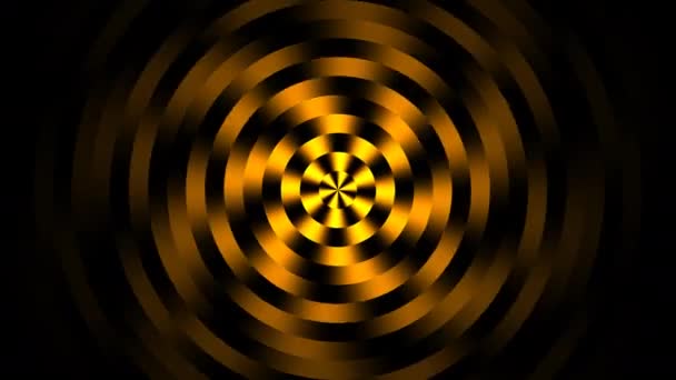 Обернутые трубчатые круги встречают смещения циркулярного движения — стоковое видео