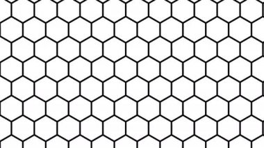 Kaybolan Altıgen Gözden Kaçan İnce Çizgilerin Maskesi