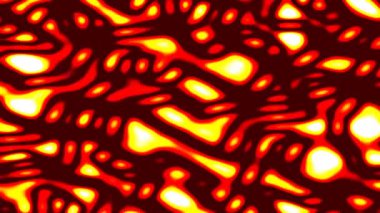 Sıcak Lav Sıcak Metal Erimiş Damlalar Desen Dönüşü