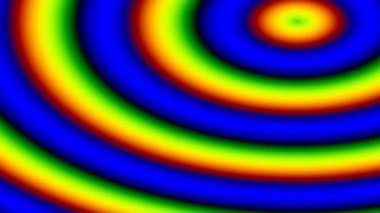 Kalın Renk Değiştiren Rgb Halkaları Üzerinde Taşıma