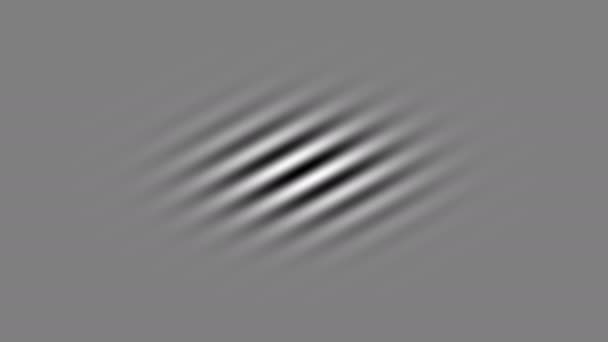 Soft Greyscale Moving Diagonal Bars Soft Subtile Enthüllung — Stockvideo