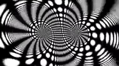 Soyut Siyah Birleştirilmiş Spiral Maskeli Çılgın Kaos Kayıp Zihinsel
