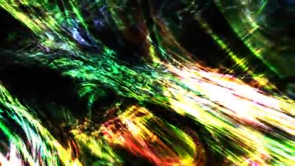 Lawaaierige Abstract Paint Splash Effect 3d Screwy Warped Space — Stockvideo