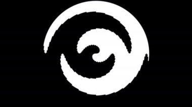 Yin-Yang Sembol Büyümesi Daha Küçük Semboller Çin Felsefesinde Birleştiriliyor
