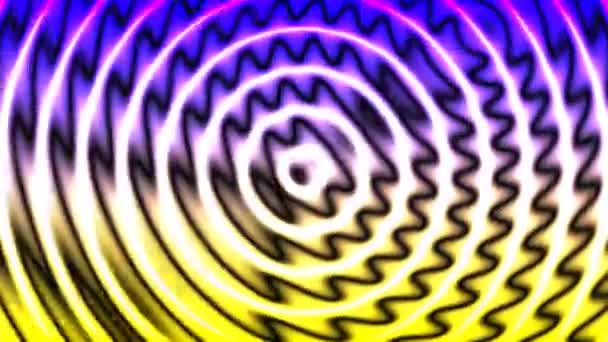 Audio Wave Speaker Effect of Sound Form Moving Across Frame — Wideo stockowe