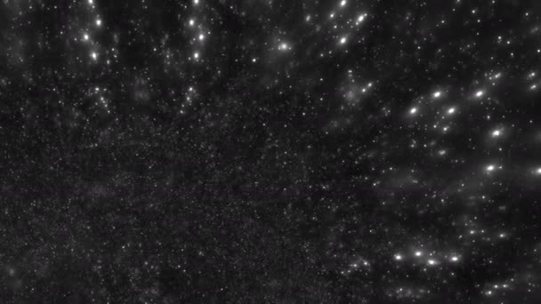 Starfield of Abstract Distance Galaxie dans l'espace lointain Étoiles — Video