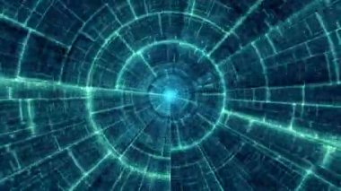 Teknoloji Teknolojisi Dijital Teknoloji Işık Tüneli Geleceğin Geleceği Zoom