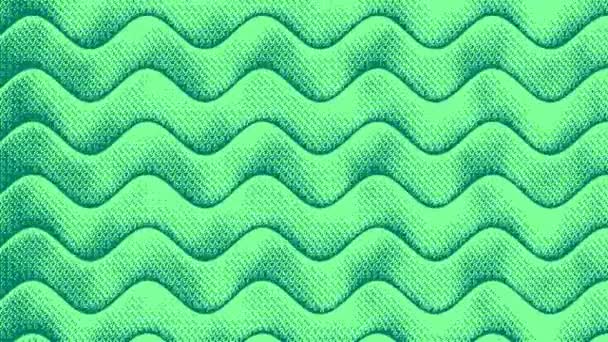 Lo-Fi Lofi 16-Bit Wellen von Gras subtil pixeligen Hintergrund — Stockvideo
