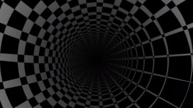 Kareler Sıralı Izgara Tüneli