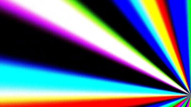 Pikselleştirilmiş Posterize Alçak Res Sarkık Renk Çizgileri Açıklaması