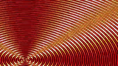 Sıcak Renk Dönüşümlü Yuvarlak Çizgiler Sıkı Çiftler