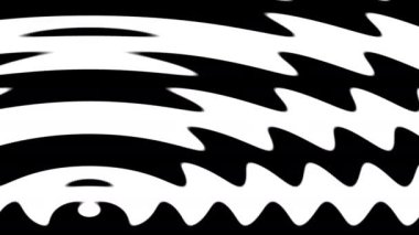 Çerçeve Matte 'ye Yakınlaşan Çubukların Dalgalı Maskesi