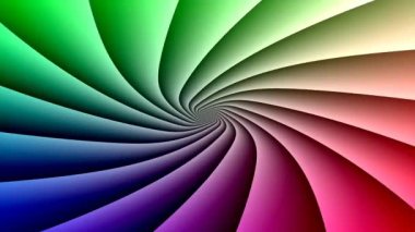 Soluk Renkli Yapraklar Şekerleme Çizgileri Döndürme ile Açılıyor