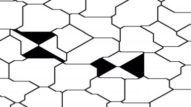 İlginç Bloklar Kipi Basit Maske Çizgileri Ağı