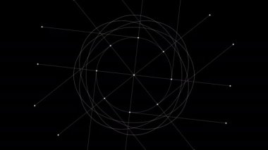 Tek Çizgili Çember Maskesinden Basit Yüzler