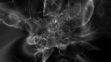 Duman Efekti Kompleksi Yapısal Görünümünün Soyut Çerçevesi