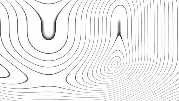 Masque à lignes fines de démonstration de tension de surface flexible mat — Video