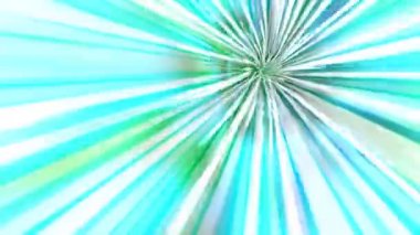 Işık Tüneli Çizgileri Arasında Warp Hızı Uçuşu