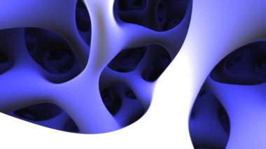 Organik Soyut İç Gövde Hücreleri Aort Kemik Yapısı Taşıma