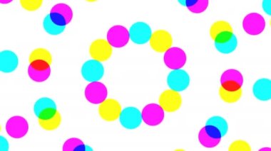 Nokta Yüzüklerinin Cmyk Cmy Paletine Dönüştürülüyor