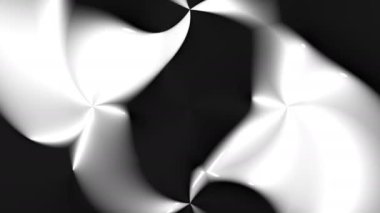 Soyut Aerodinamik Rüzgâr Hava Akımı Model Canlandırma Maskesi