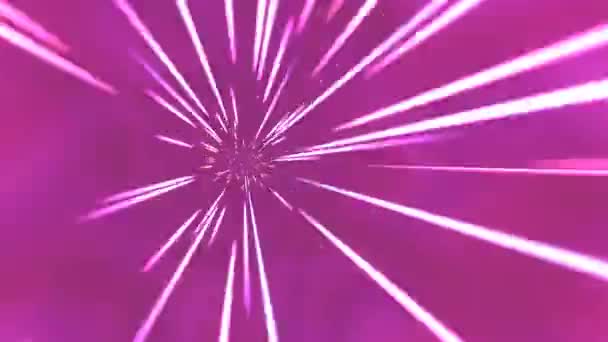 Скоростной истребитель-варп космический корабль Zooming Quickly Chaotic Battle Background — стоковое видео
