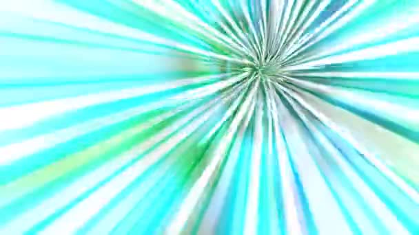 Warpfart Flight Through Streaks of Light Tunnel — Stockvideo