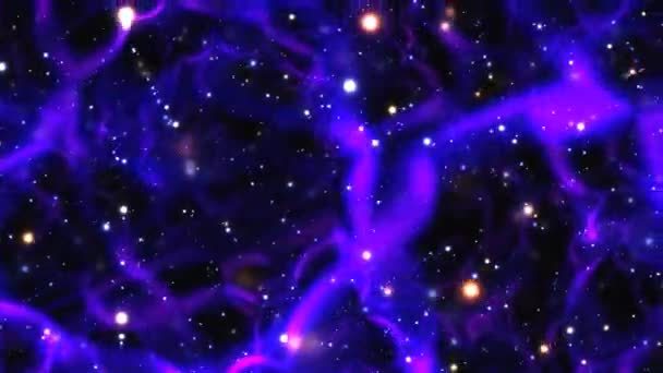 Абстрактное пространство вселенной Ланиакея — стоковое видео